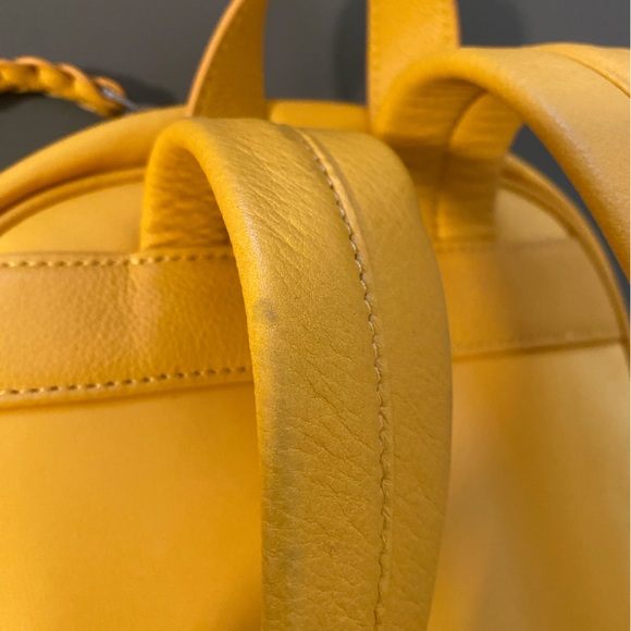Liebeskind Selby Yellow Mini Backpack - Picture 4 of 9
